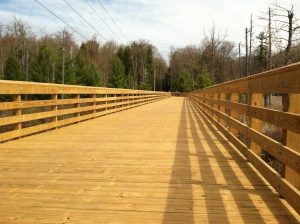 The boardwalk by Westman Rd.